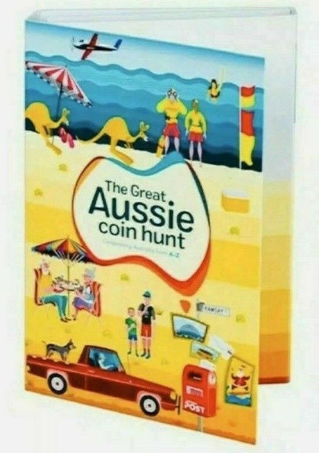 Australia $1 Set The Great Aussie Coin Hunt  A-Z Folder + 26 $1 Coins in Folder