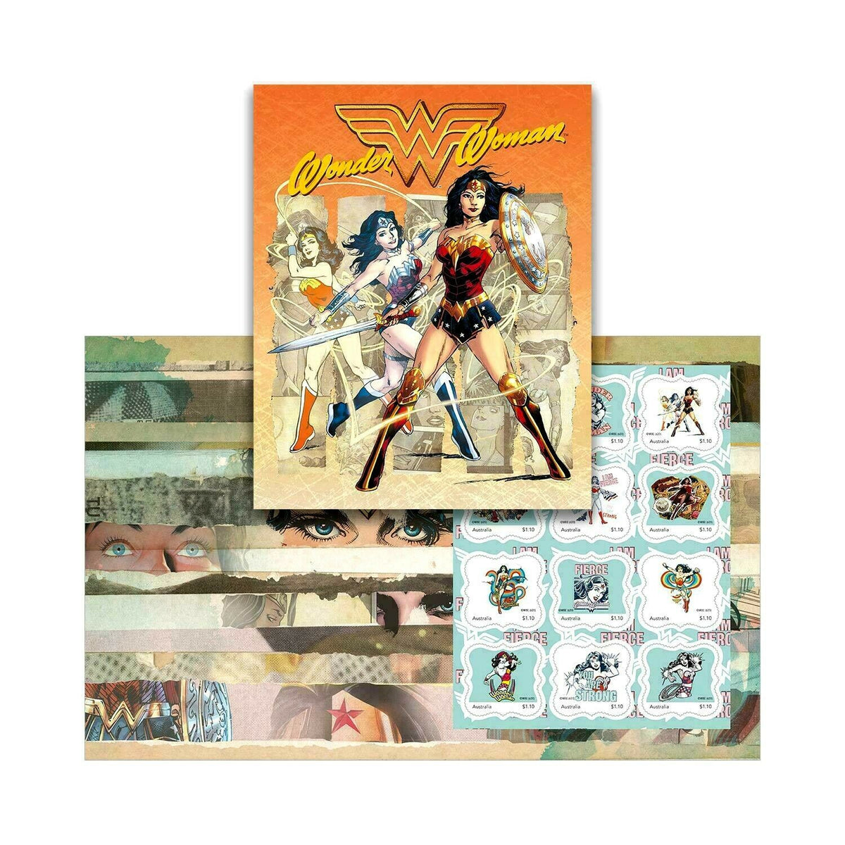 Australia 2020 Wonder Woman Stamp Pack
