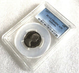Obverse holder: Australia 1977 10-cent proof coin in PCGS PR68 DCAM holder, showing Queen Elizabeth II.