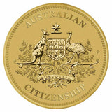 Australia 2011 $1 Australian Citizenship Coin Pack Uncirculated Coat of Arms and "AUSTRALIAN" in legend at top and "CITIZENSHIP" in legend at bottom.