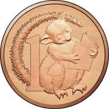 Australia 2017 1 Cent Uncirculated Possum Magic Little Hush Reverse