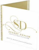 Australia 2017 2 Cent Uncirculated Carded Stuart Devlin Kangaroo Folder Front