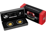 Australia 2022 Holden First and Last Car 2 x 2 grams Gold Prooflike Medallion Set