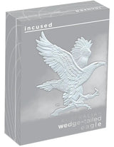 Australia 2023 $1 Wedge-Tailed Eagle Incuse 1oz Silver Brilliant Uncirculated Coin Perth Mint