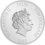 Niue 2022 $10 Disney Cinema Masterpieces - Jungle Book 3oz Silver Coin