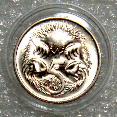 Australia 2007 5 Cent Uncirculated Echidna