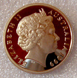 Australia 2001 10 Cent Proof Lyrebird