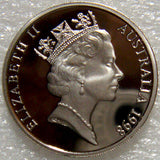 Australia 1998 20 Cent Proof Platypus