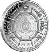 Niue 2023 $5 The Kraken 2oz .999 Silver Proof Coin 750 Minted