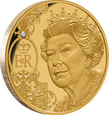 Niue 2022 $100 Queen Elizabeth II Tribute Gold 1oz Gold Proof Coin