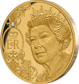 Niue 2022 $100 Queen Elizabeth II Tribute Gold 1oz Gold Proof Coin