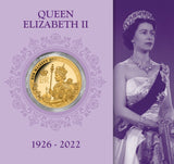 Queen Elizabeth II Tribute Medallion Prooflike in Commemorative Folder