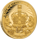 Queen Elizabeth II Tribute Medallion Prooflike in Commemorative Folder