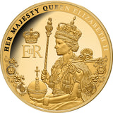 Queen Elizabeth II Tribute Medallion Prooflike in Commemorative Folder