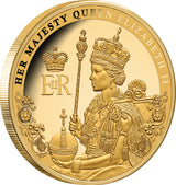 Queen Elizabeth II Tribute Medallion Prooflike in Commemorative Folder