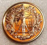 Sierra Leone 2006 $1 Da Vinci's Last Supper Cupro Nickel Uncirculated - Reverse