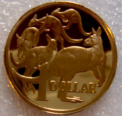 Australia 2015 $1 Uncirculated Mob of Roos