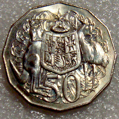 Australia 1972 50 Cent Uncirculated