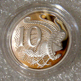 Australia 2004 10 Cent Silver Proof Lyrebird