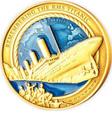 Solomon Islands 2021 $25 Remembering the RMS Titanic 35th Anniversary 3 Oz Gold Proof Coin