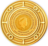 Solomon Islands 2021 $25 Remembering the RMS Titanic 35th Anniversary 3 Oz Gold Proof Coin