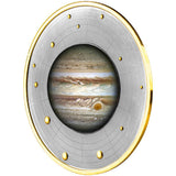 Cameroon 2021 500 Francs Silver Ruthenium Proof Coin - Solar System Series - Jupiter with Magnifying Lens Coloured