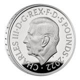 United Kingdom 2022 £5 King Charles III Queen Elizabeth II Tribute Silver Proof Coin PRE-ORDER