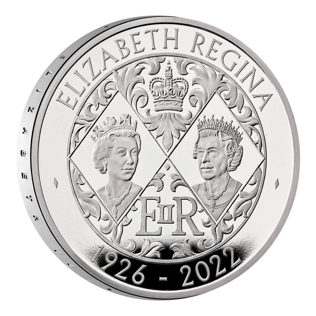 United Kingdom 2022 £5 King Charles III Queen Elizabeth II Tribute Silver Proof Coin PRE-ORDER
