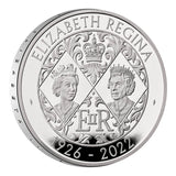 United Kingdom 2022 £5 King Charles III Queen Elizabeth II Tribute Silver Proof Coin PRE-ORDER