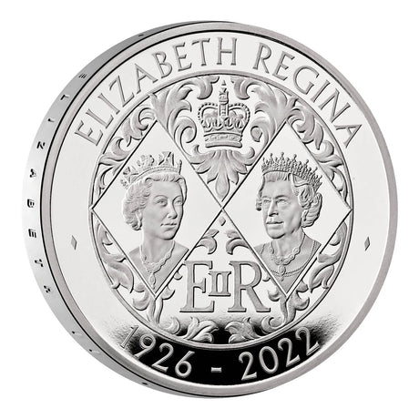 United Kingdom 2022 £5 King Charles III Queen Elizabeth II Tribute Silver Proof Coin PRE-ORDER