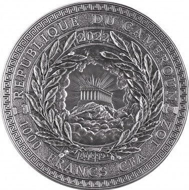 Cameroon 2022 1000 Francs  CYCLOPS The Great Greek Mythology Series 1 Oz Silver 500 Made