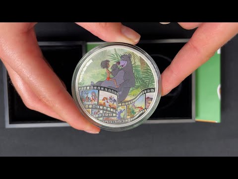 Niue 2022 $10 Disney Cinema Masterpieces - Jungle Book 3oz Silver Coin