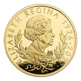 United Kingdom 2022 £25 King Charles III  Queen Elizabeth II Tribute 1/4oz Gold Proof Coin PRE-ORDER