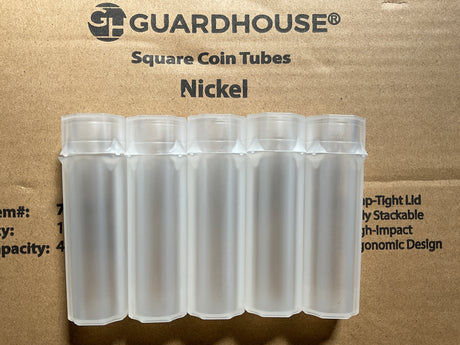 1 x Guardhouse Square $2 Coin Tube Suits Australia $2 Coin Roll and American Nickel