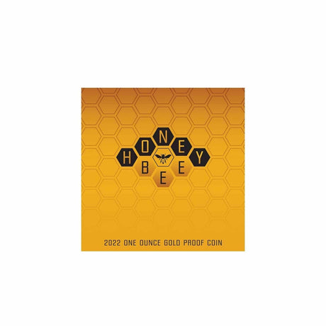 Niue 2022 $100  200th Anniversary Honey Bee 1oz Gold Proof Coin Certificate Number 82