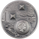 Cook Islands 2022 $20 Legacy of the Pharaohs Antique 3 Oz Silver Coin  CIT Smartminting®