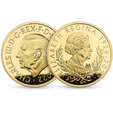 United Kingdom  2022 £100 King Charles III Queen Elizabeth II Tribute 1oz Gold Proof Coin PRE-ORDER
