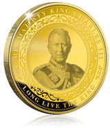 Australia 2022 King Charles III Gold-plated Commemorative