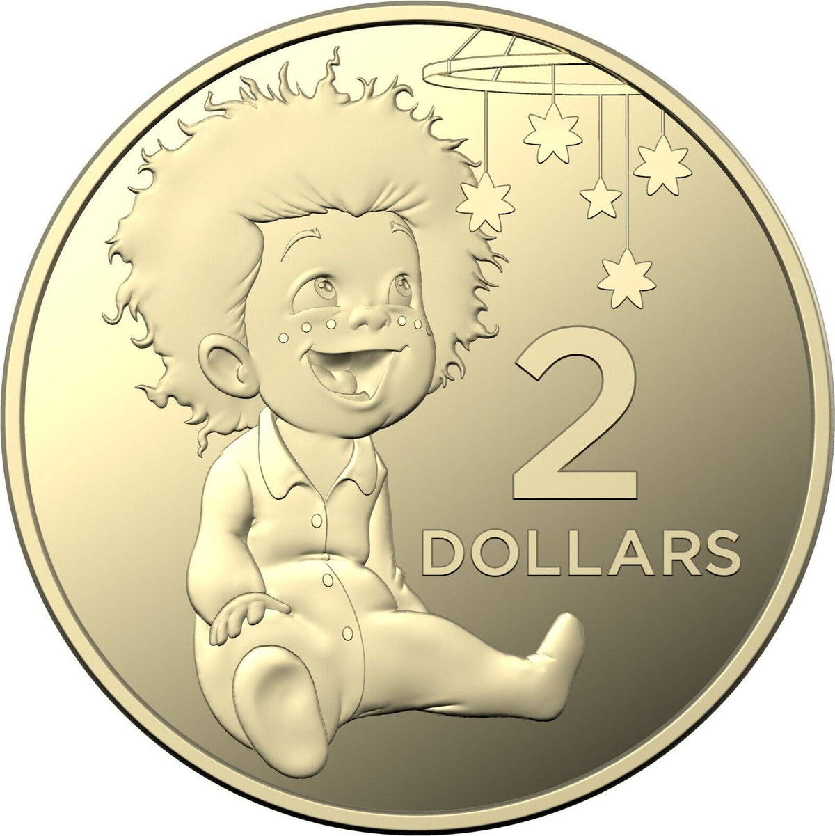 2022 Baby Proof Year Set 3 Unique Coins 10c 50c $2 $2 Coin