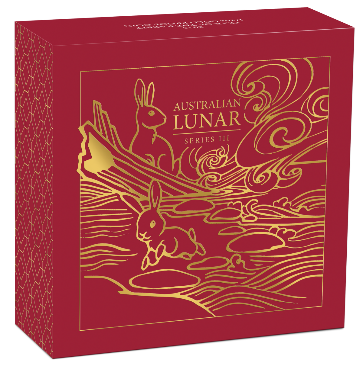 Australian Lunar Series III 2023 $25 Year of the Rabbit 1/4oz Gold Proof Coin Perth Mint