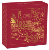 Australian Lunar Series III 2023 $25 Year of the Rabbit 1/4oz Gold Proof Coin Perth Mint
