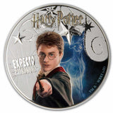 Samoa 2021 Harry Potter $10 Glow in the Dark 5oz Silver Proof