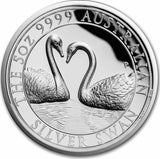 Australian Swan 2022 $5 5oz Silver Proof High Relief Coin 500 Made