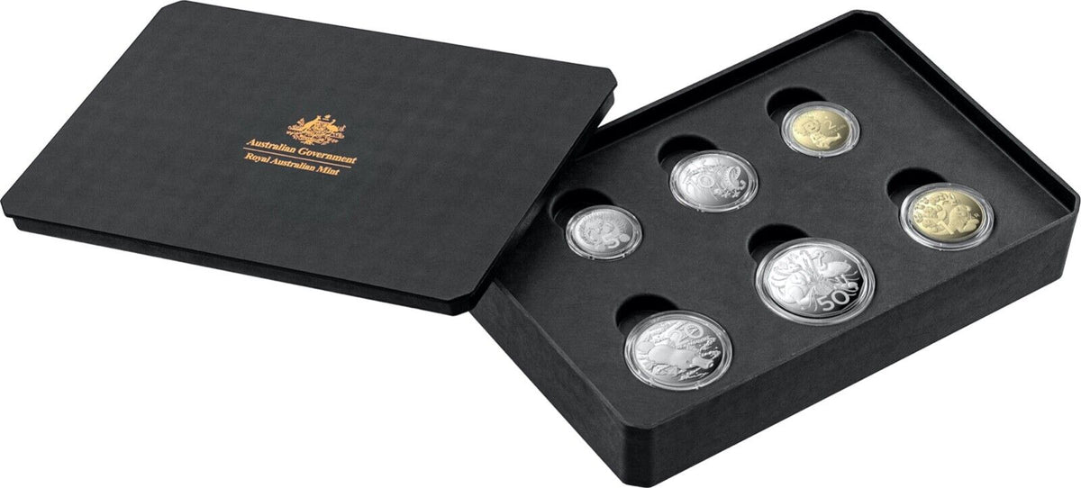 Australia 2023 Baby Proof Set 6 special coin redesigns