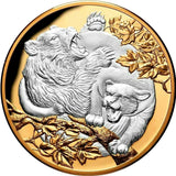 Niue 2022 $10 Apex Predators 5oz Silver Proof 4-Coin Set 25 Sets Minted Matching Edge Numbering
