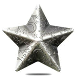 Palau 2018 $5 Twinkling Star 1 oz .999 Silver Antique Coin Reverse Convex of Star