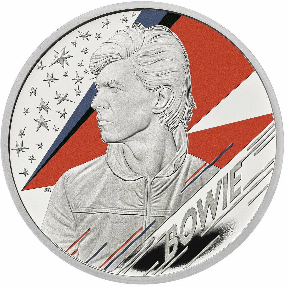 United Kingdom 2020 £2 David Bowie Silver Proof Coin
