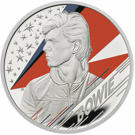 United Kingdom 2020 £2 David Bowie Silver Proof Coin
