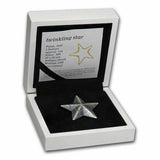 Palau 2018 $5 Twinkling Star 1 oz .999 Silver Antique Coin Case