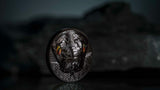 Palau 2022 $10  Python Hunters By Night 2 Oz Silver Black Proof Coin